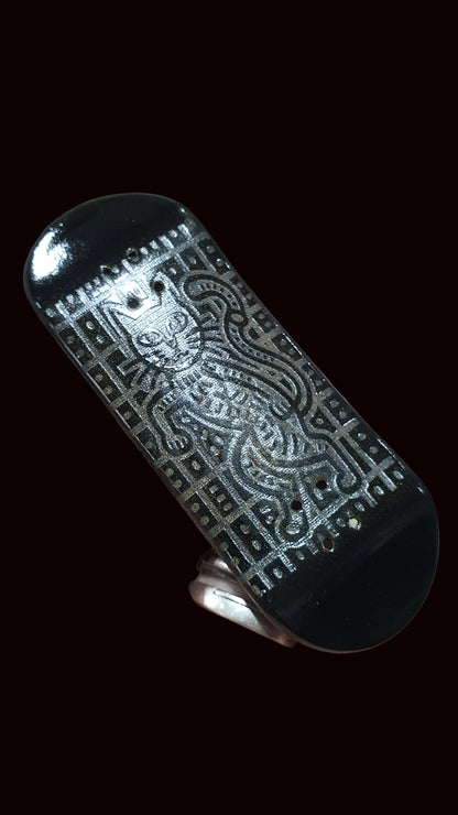 Saigon Skateboards "Cat" 33.3mm Fingerboard Deck