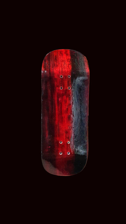 Cosa Nostra Handmade "Indian Red" 34mm Fingerboard Deck