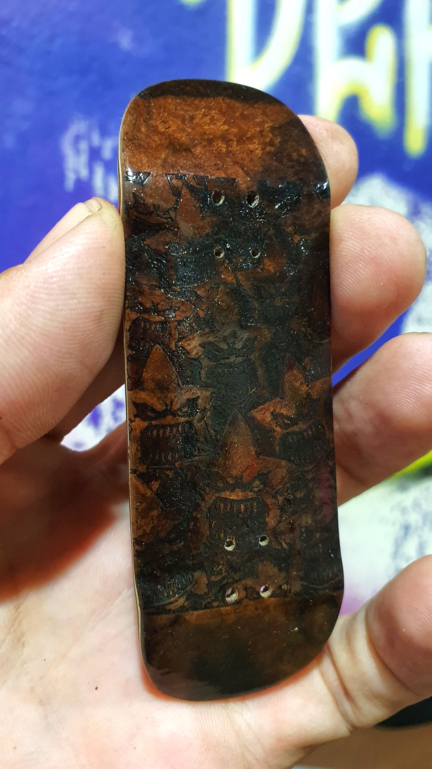 Cosa Nostra "Stars" Handmade 34mm Fingerboard. NFC enabled.