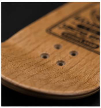 Cosa Nostra Handmade 34mm "Screaming Skulls" Fingerboard