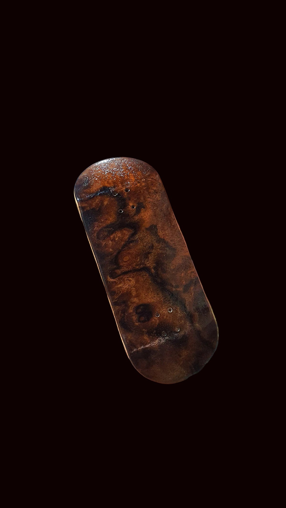 Cosa Nostra Handmade "Wide Boy" 36mm Burl Fingerboard Deck SG159 Mold - Saigon Skateboards