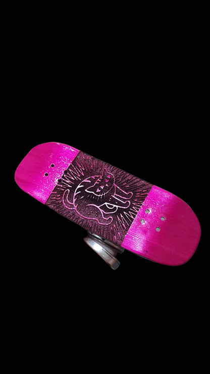 Saigon Skateboards "The Cat" 34mm Fingerboard Deck