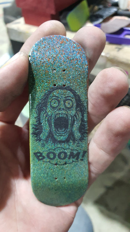 Saigon Skateboards 5-ply Canadian Maple 32mmx100mm Fingerboard  Custom. Popsicle Shape