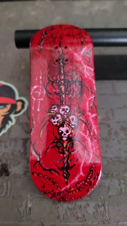 Cosa Nostra - Red Dart - 34mm Fingerboard