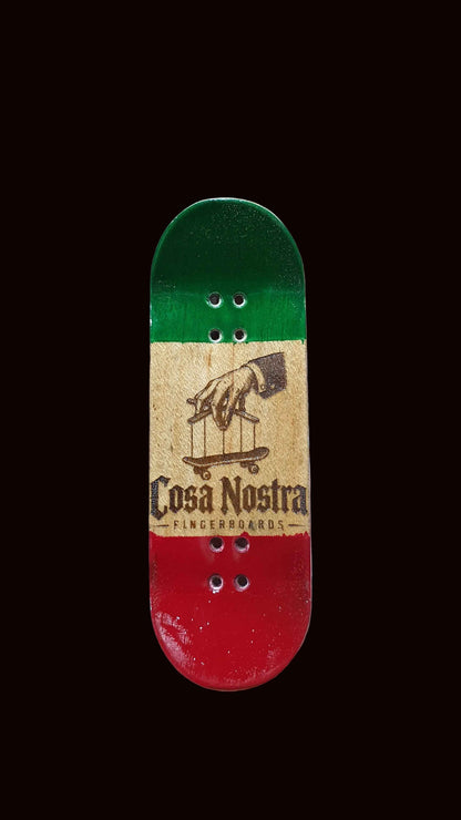 Cosa Nostra Handmade 5-ply Canadian Maple "Chess" 32mm Fingerboard Deck