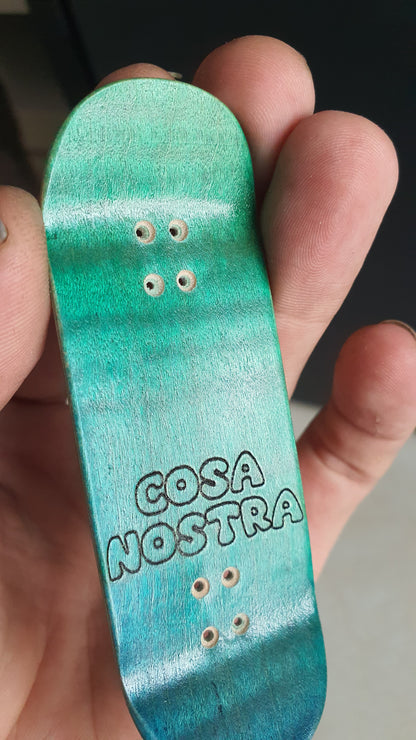 Cosa Nostra 32mmx98mm 5-ply Canadian Maple & Spalted Fingerboard Popsicle Shape