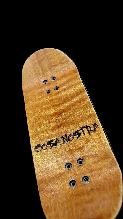 Cosa Nostra "Sunshine" Handmade Professional 34mm Fingerboard Deck