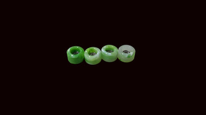Saigon Skateboards 2026-2027 Swirl Fingerboard Wheels, TPU 64D, ABEC-7