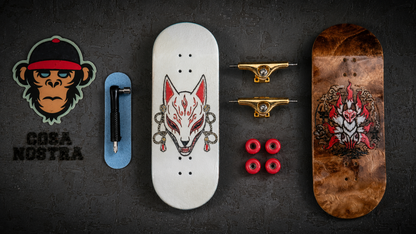 Saigon Skateboards - "Kitsune" - 32mm/33mm Fingerboard Deck
