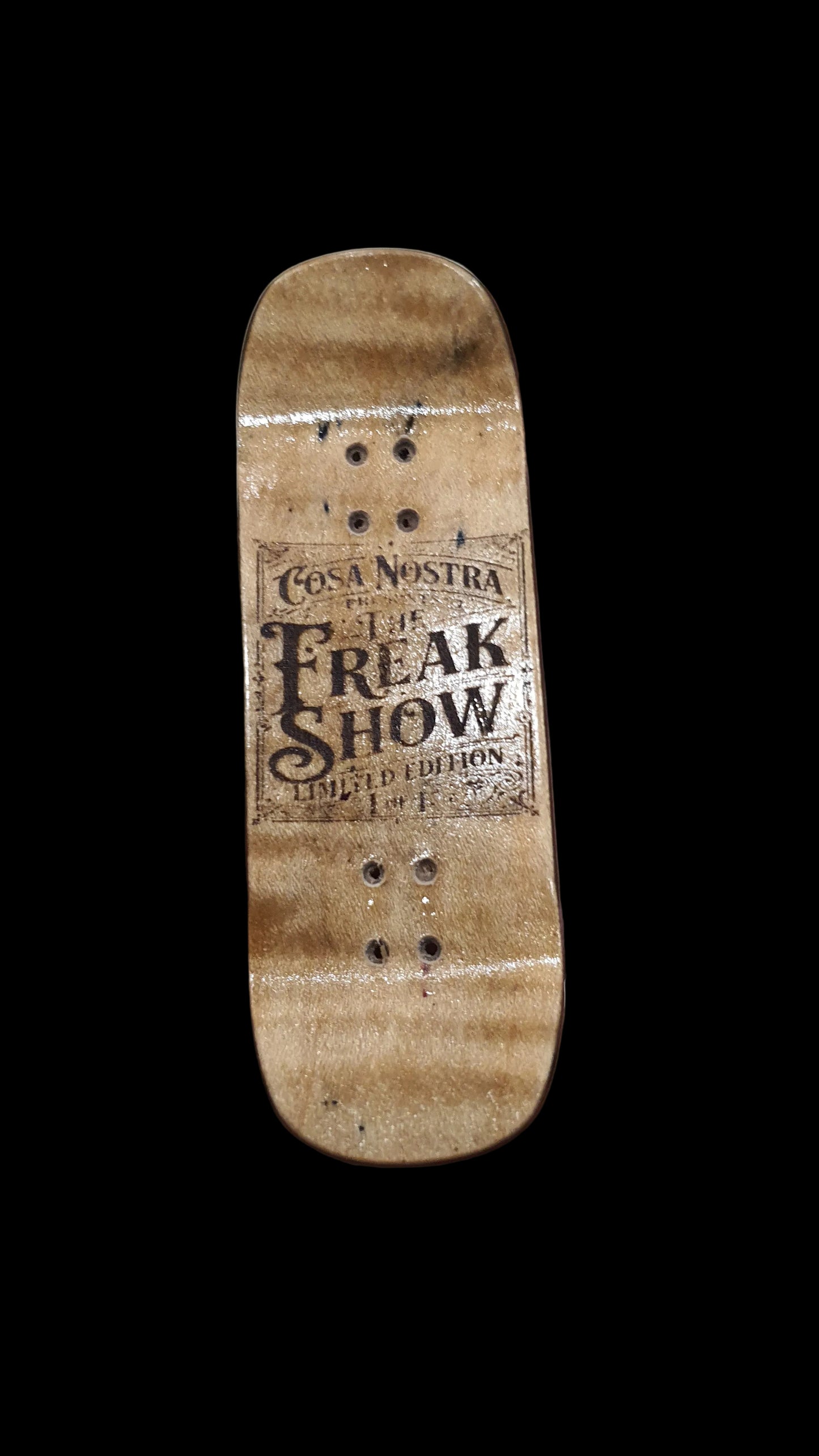 Cosa Nostra "Empty" Professional 32mm Fingerboard Deck