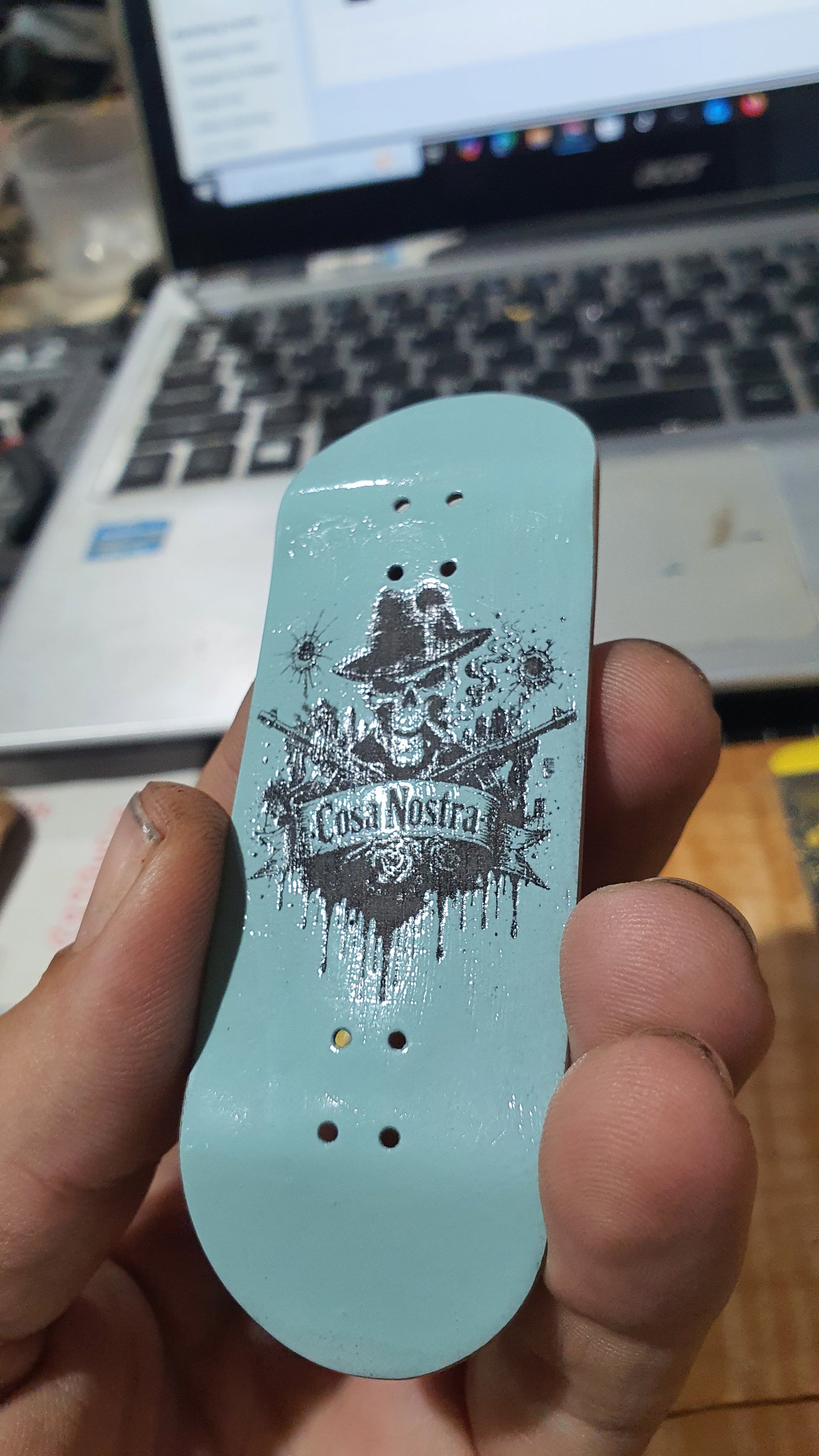 Cosa Nostra - Sure Shot 32mm 5-ply White Oak & maple fingerboard