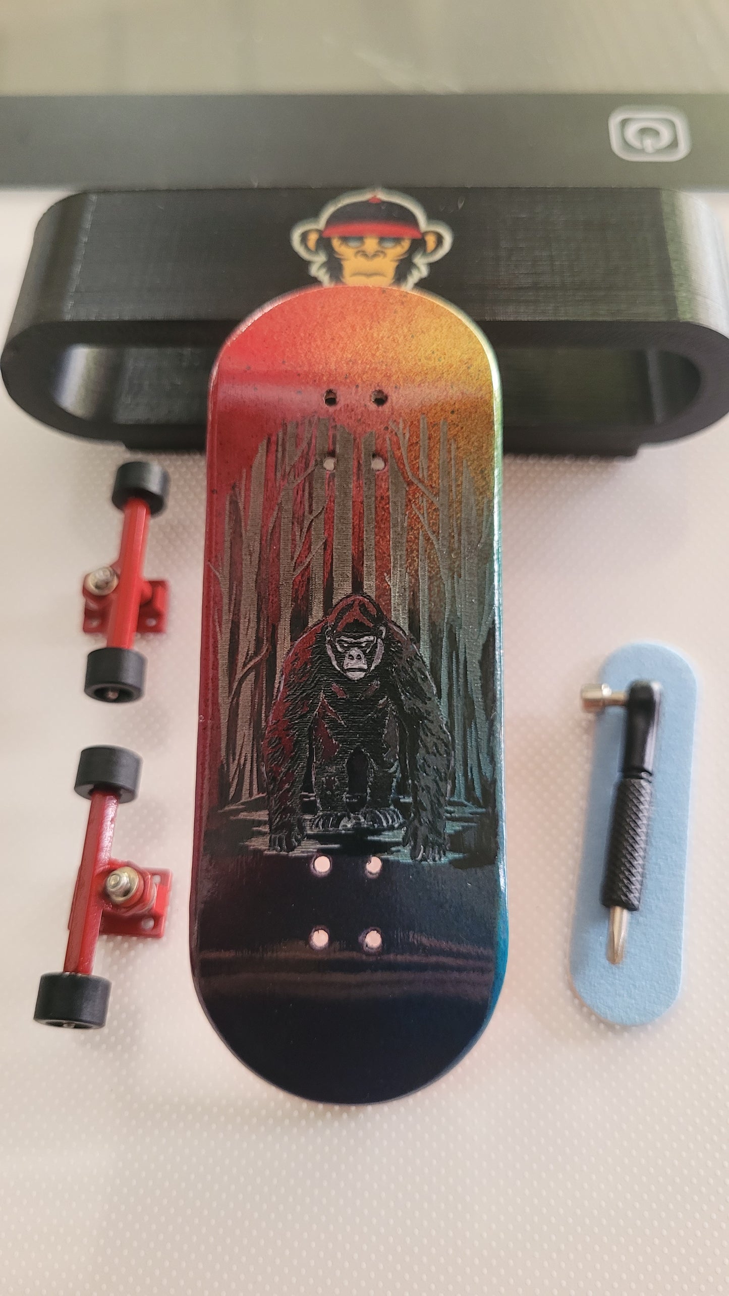 Saigon Skateboards – The Silent Beast 33mm Fingerboard Deck