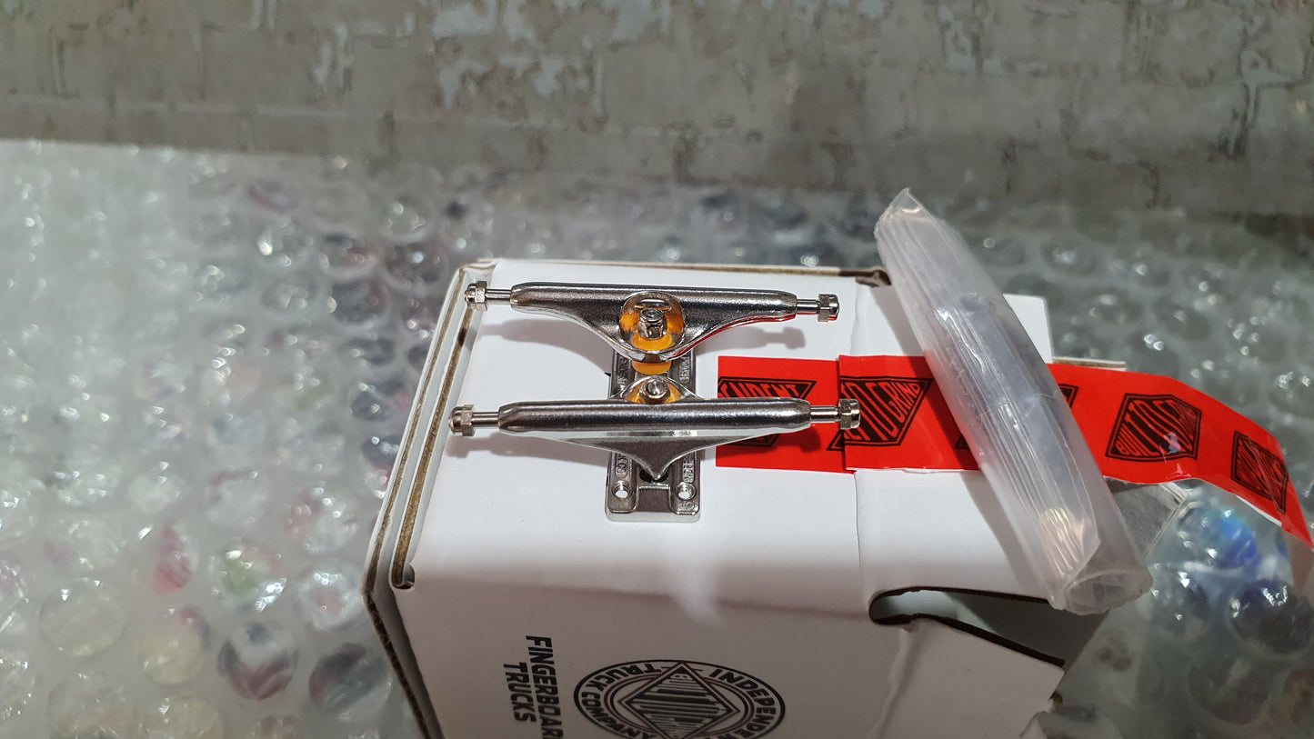 Joycult x Independent Stage 11 Polished Fingerboard Trucks