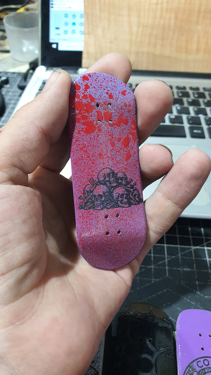 Saigon Skateboards 34mmx97mm 5-ply Canadian Maple Fingerboard "Genocide"