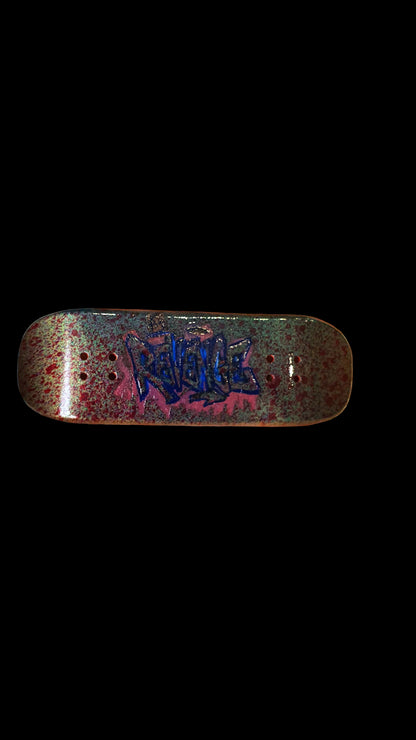 Cosa Nostra Custom Limited Edition "Freak Show" 34mm Fingerboard Deck