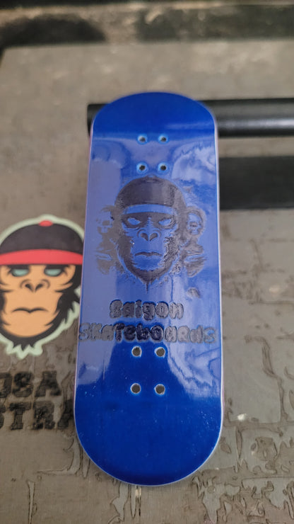 Cosa Nostra - Blue Monkey - 32mm Fingerboard Deck
