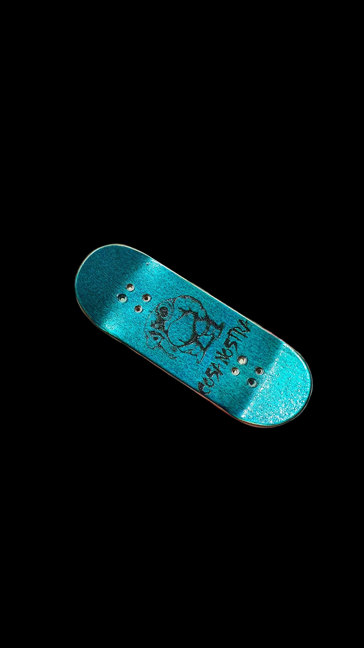 Cosa Nostra Handmade 6-Ply "Obey" 34mm Burl Fingerboard Deck