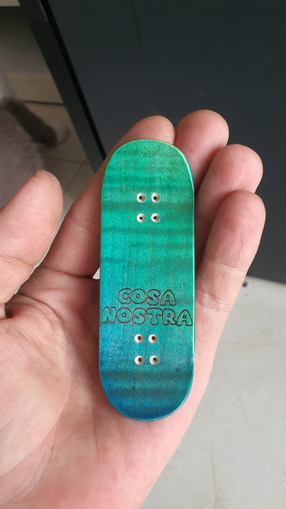 Cosa Nostra 32mmx98mm 5-ply Canadian Maple & Spalted Fingerboard Popsicle Shape