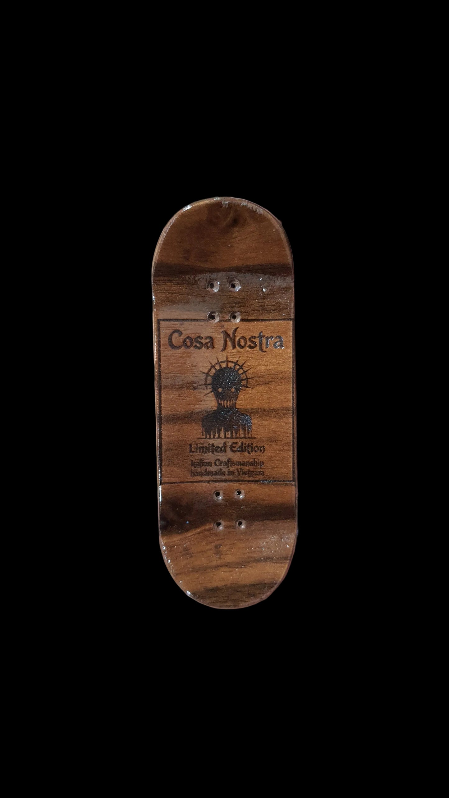 Cosa Nostra Handmade Professional "Asian Dragon" 34mm Fingerboard Deck