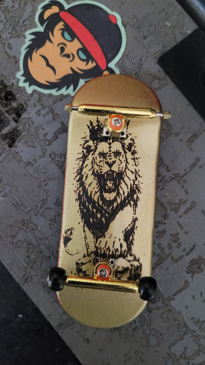 Saigon Skateboards "Lion King"  33mm Fingerboard Deck