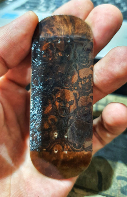Cosa Nostra Handmade "Bears Picnic" 34mm Fingerboard. NFC enabled.