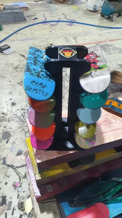 Saigon Skateboards Fingerboard Holder. Holds 10 boards.