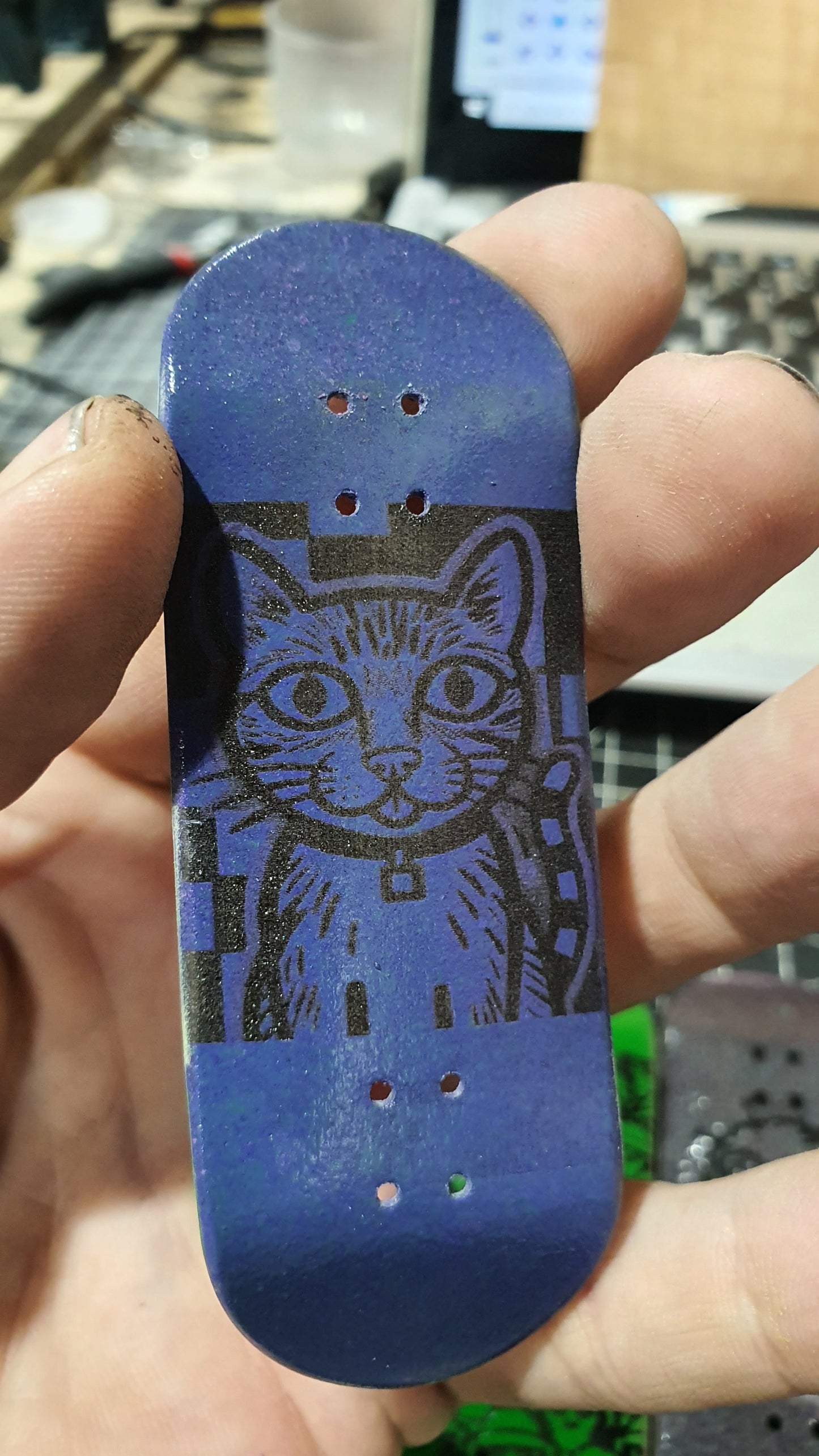 Saigon Skateboards 5-ply Canadian Maple Fingerboard "Catskills"