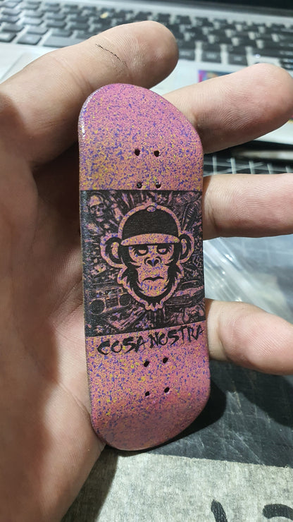 Saigon Skateboards 5-ply Canadian Maple Fingerboard with Cosa Nostra logo