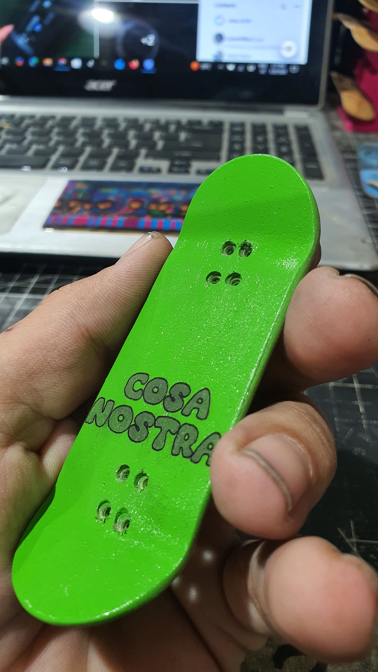 Cosa Nostra - Childhood Heroes 34mm 5-ply Canadian Maple Fingerboard