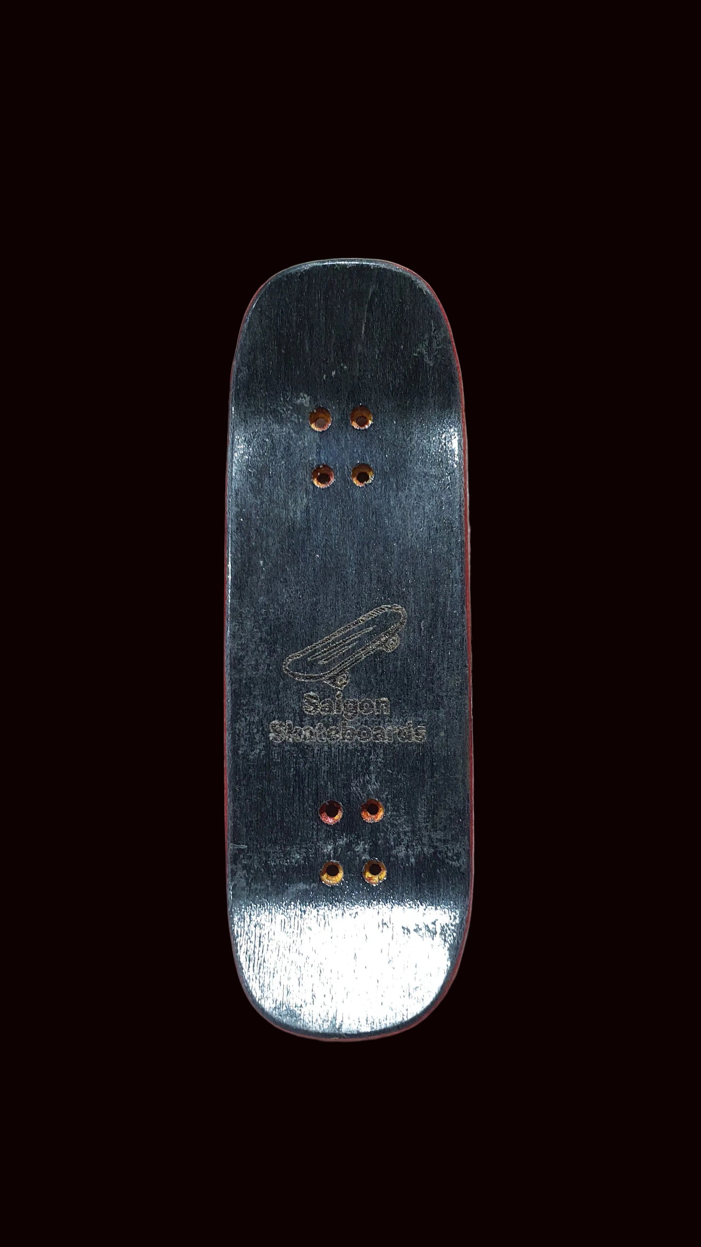 Saigon Skateboards "Face Palm" 34mm Fingerboard Deck