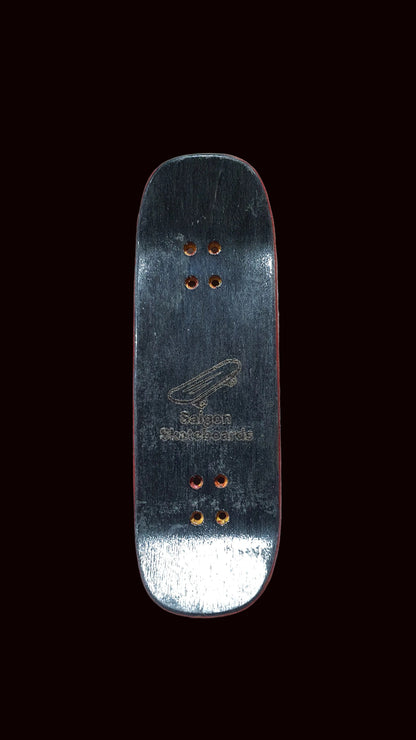 Saigon Skateboards "Face Palm" 34mm Fingerboard Deck