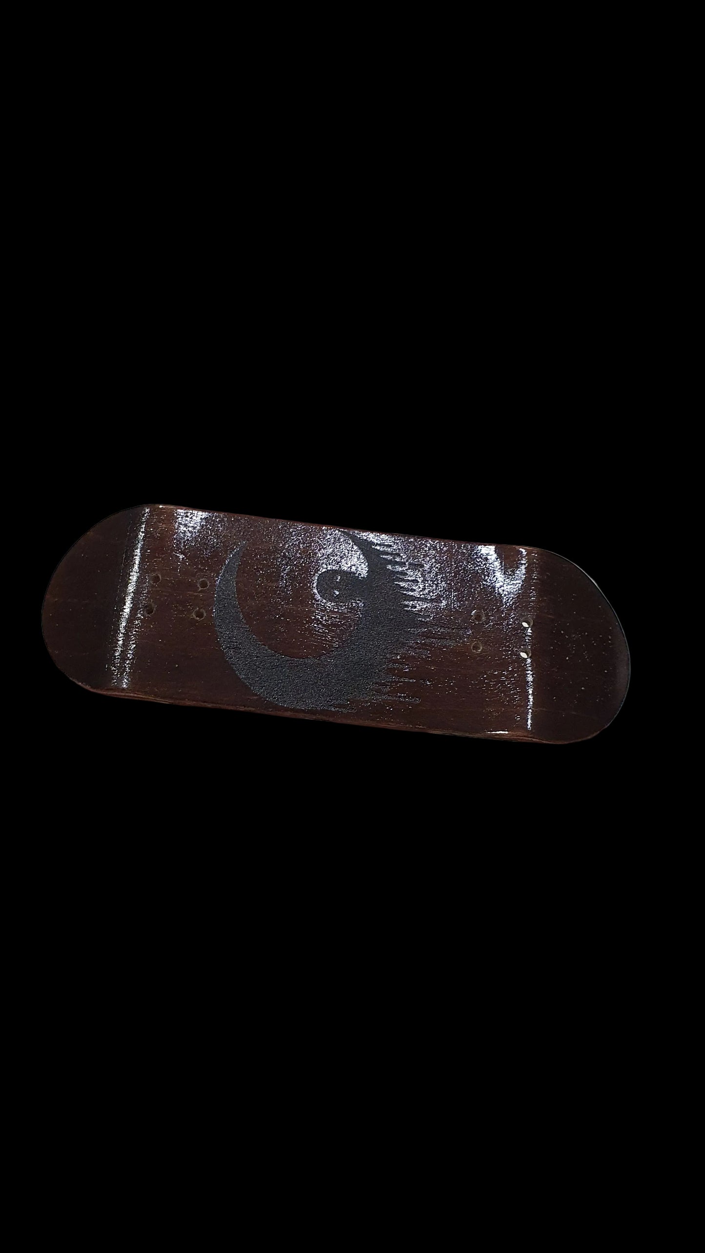 Cosa Nostra "Man in the moon" Professional 32mm Fingerboard Deck