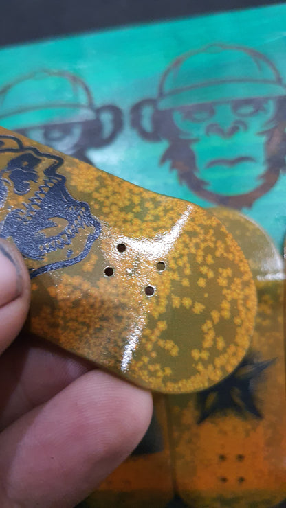 Saigon Skateboards "Rust" 34mm Fingerboard Deck