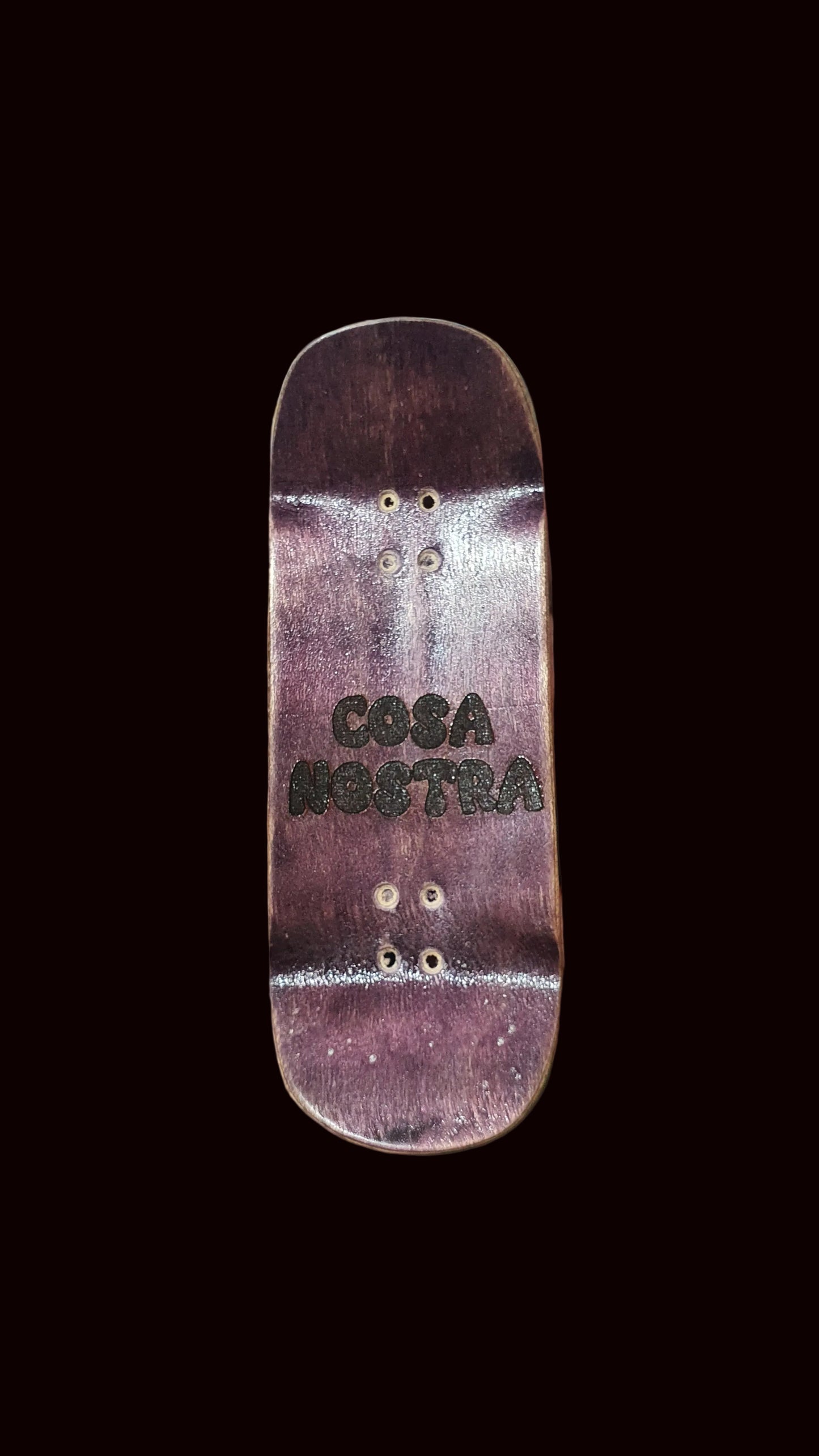 Cosa Nostra "Silence" 34mm Fingerboard Deck