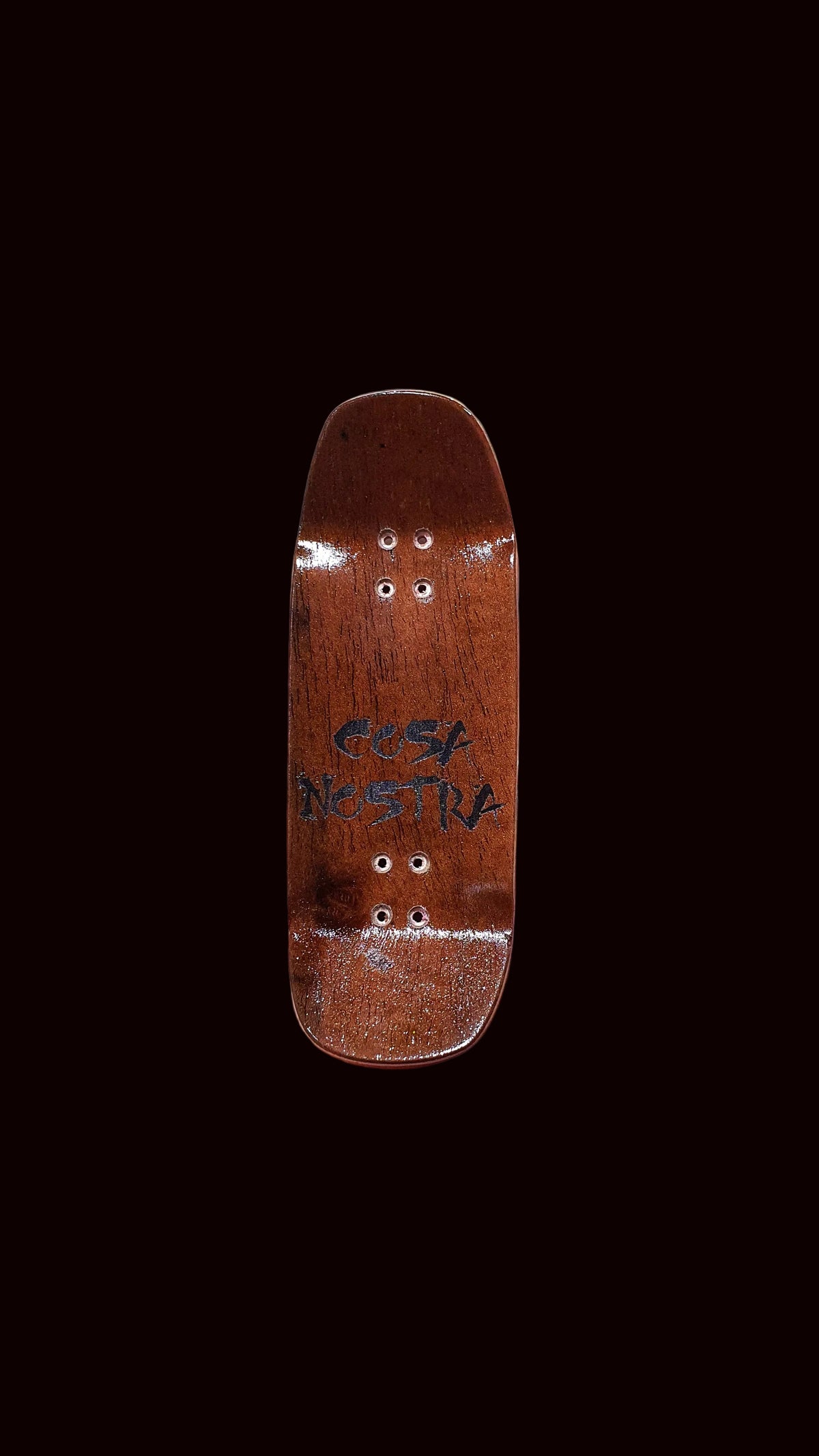 Cosa Nostra Handmade 5-ply "Cruiser" 34mm Fingerboard Deck