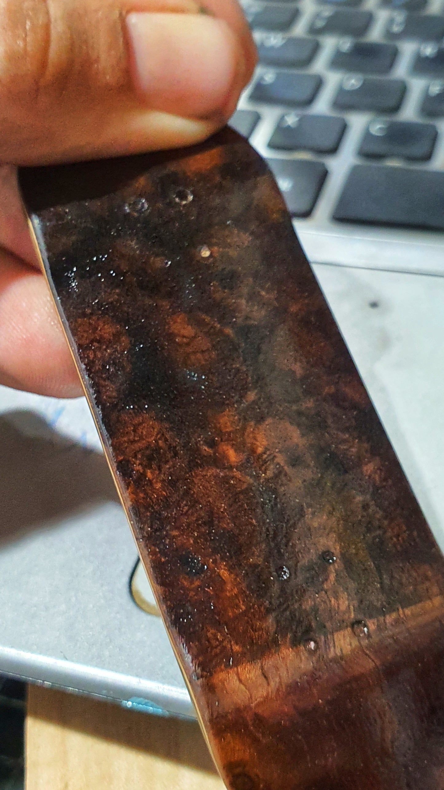Cosa Nostra Handmade "Genocide 2" 34mm Fingerboard. NFC enabled.