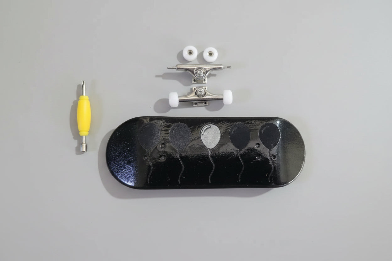 5 ply Maple Fingerboard - The Odd one Out - Popsicle - Medium - 32/34mm * 100mm