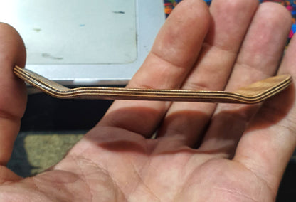 Cosa Nostra Handmade "Hateful Sun" 34mm Fingerboard. NFC enabled.