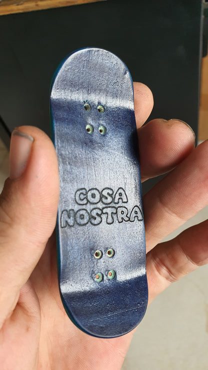 Cosa Nostra 34mmx96mm 5-ply Canadian Maple & Spalted Maple Fingerboard Popsicle Shape