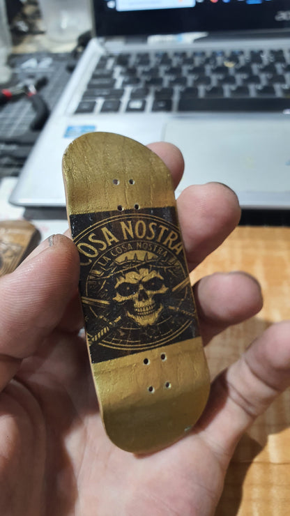 Cosa Nostra - Gold Code 34mmx98mm Fingerboard