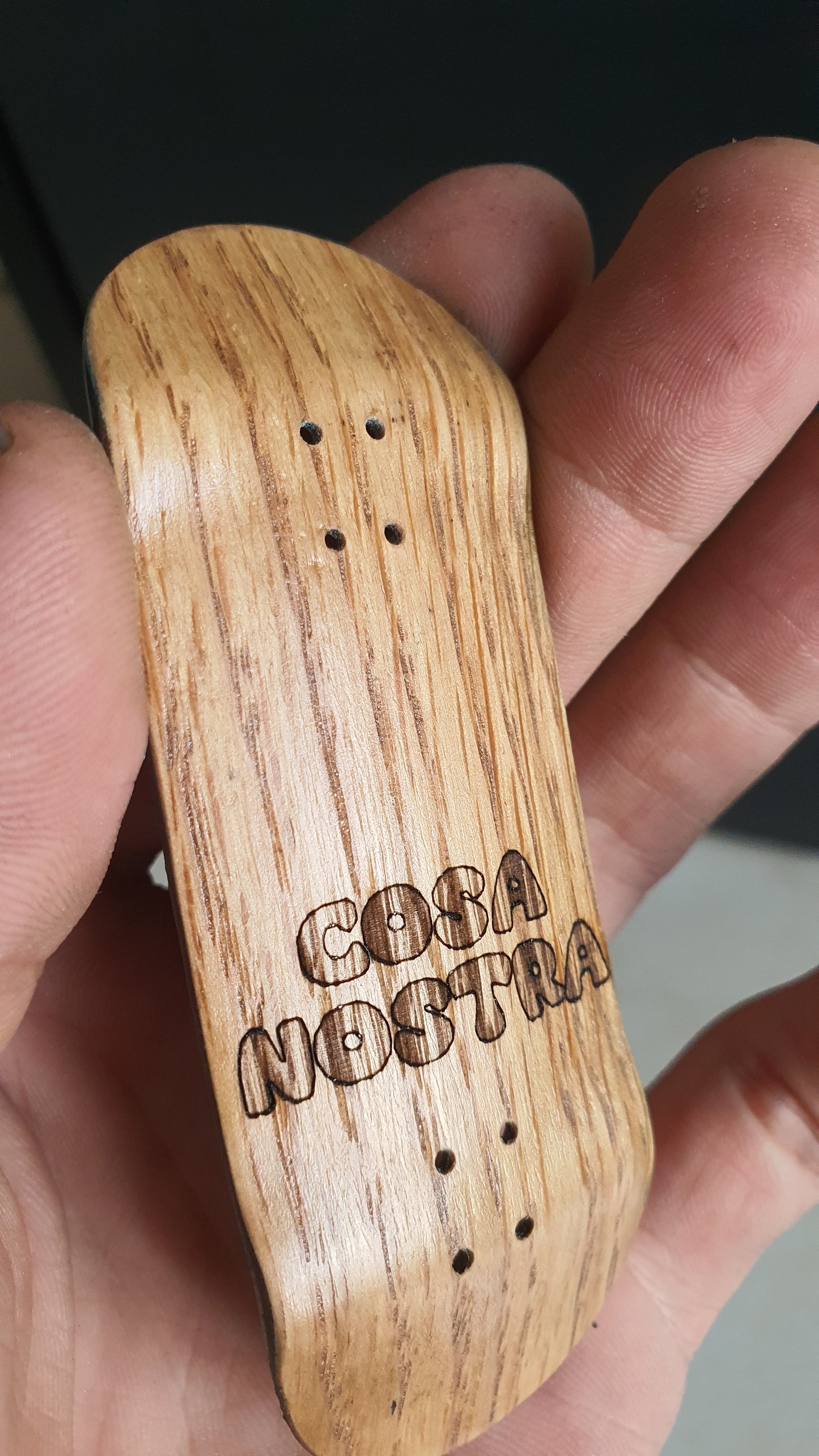 Cosa Nostra 34mmx98mm 5-ply Canadian Maple & White Oak fingerboard popsicle shape