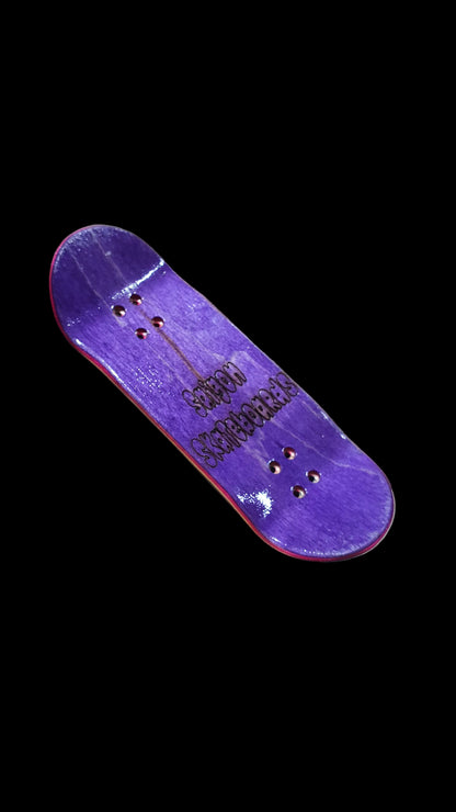 Saigon Skateboards "Urban Wall" 33.3mm Professional Wooden Fingerboard Deck