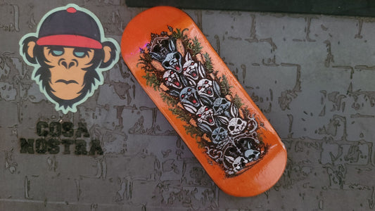 Carrot Tomb Fingerboard - Boxy - 33mm * 96mm - Medium Steep Kick