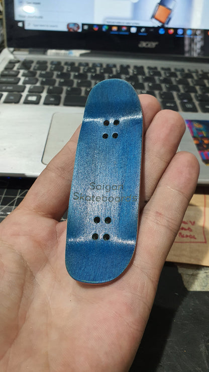 Saigon Skateboards 5-ply Canadian Maple Fingerboard 33x98mm Egg Shape