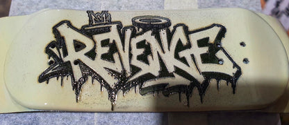 Revenge "Sleep with the fishes" 5-ply Canadian Maple Fingerboard Deck 33mm | Saigon Skateboards