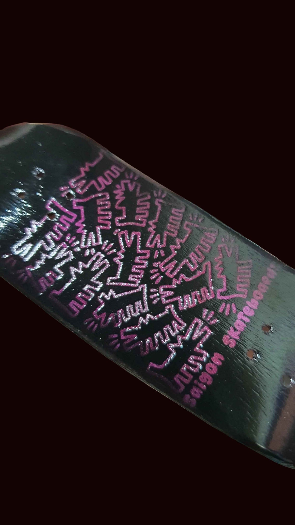 Elevate Your Ride with the Pink Dogs Fingerboard Deck – 34mm of Stability and Style
