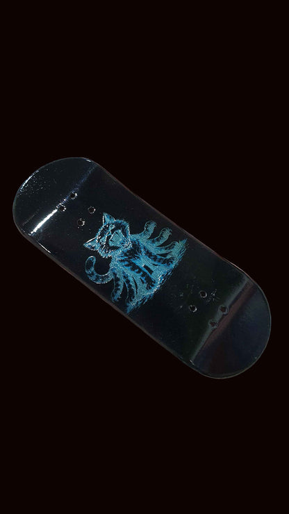 Saigon Fingerboard Deck - Negative Cat 33.3mm for Ultimate Control and Style