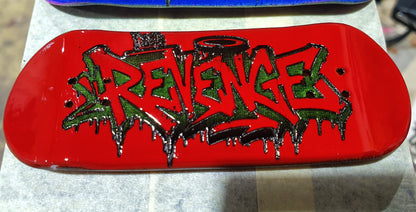 Revenge "Sleep with the fishes" 5-ply Canadian Maple Fingerboard Deck 33mm | Saigon Skateboards
