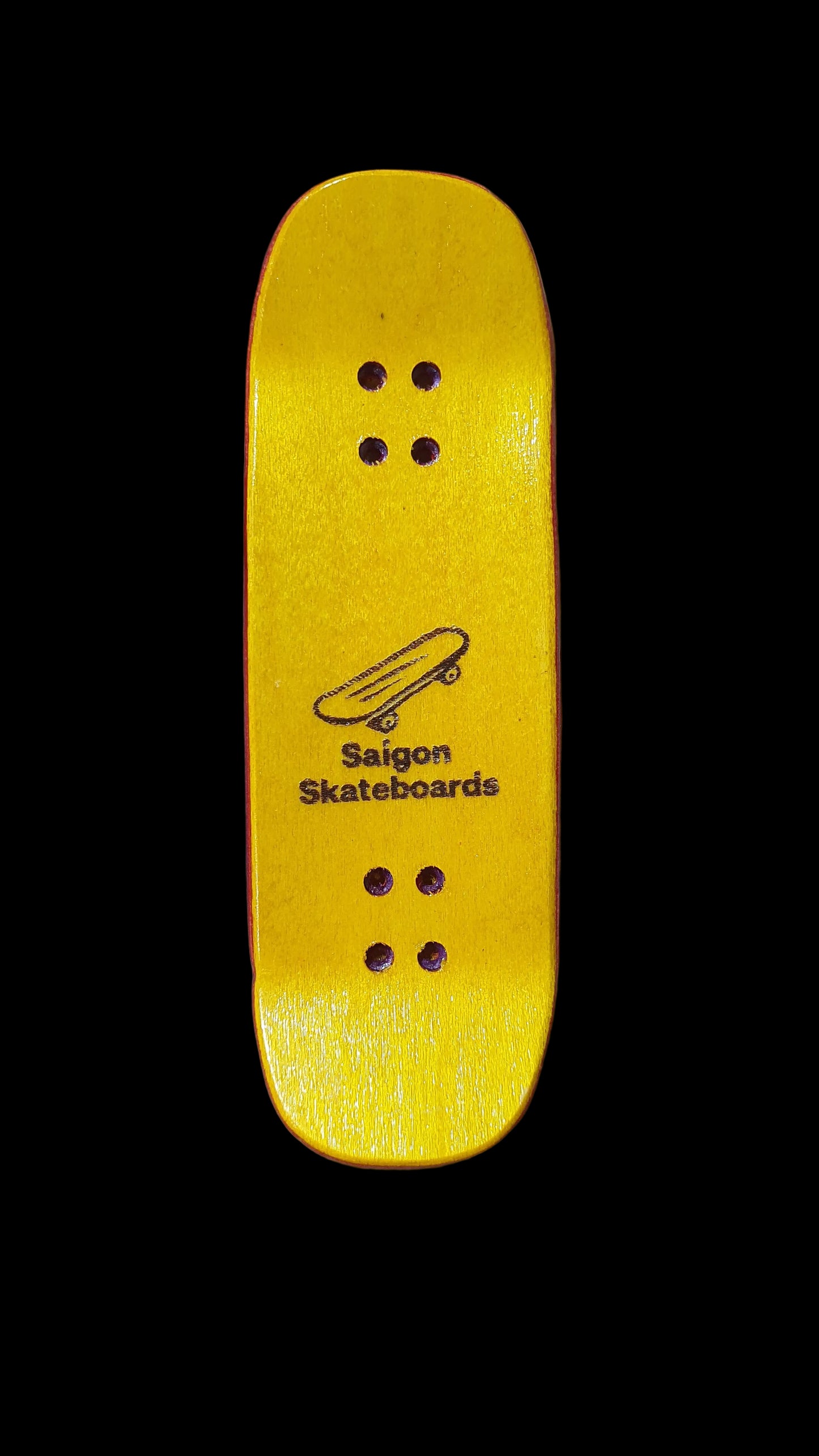 Saigon Skateboards "Bee Happy" 32mm Fingerboard Deck