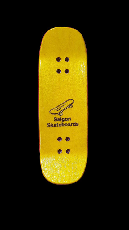 Saigon Skateboards "Bee Happy" 32mm Fingerboard Deck